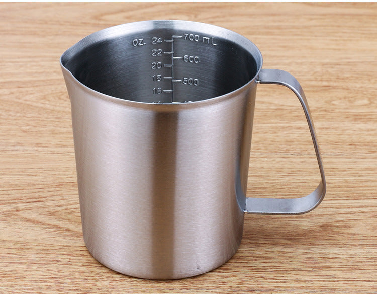 Thickened 304 Stainless Steel Measuring Cup With Scale 2000ML 1000ML 500ML Large Capacity Kitchen Practical Measuring Cup